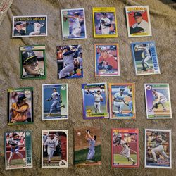 Baseball Card Bundle (40 Cards) - Rookie Cards, 80s, 90s, 2000s