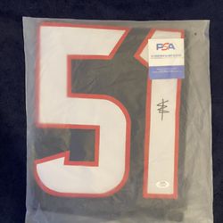 Will Anderson autograph jersey