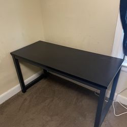 Black Office Desk