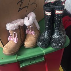 Girls Boots 3.50 Each Size 7