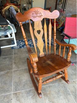 Nice heavy large Rocker $50 takes