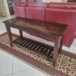 End Table,  Behind Couch Table 50"x19"