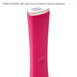 FOREO ESPADA LED Light Acne Treatment Device Magenta