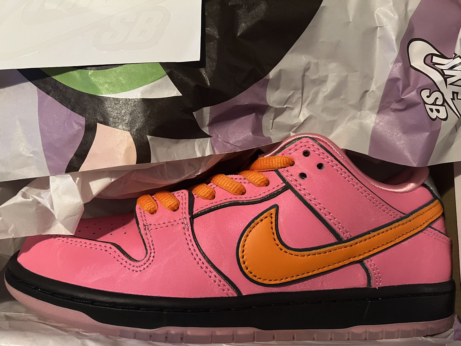 Nike The Powerpuff Girls x Dunk Pro SB QS Low Blossom