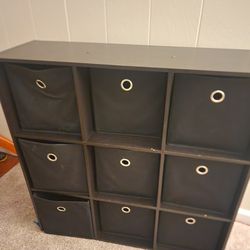 9 Cube Storage With Cubes