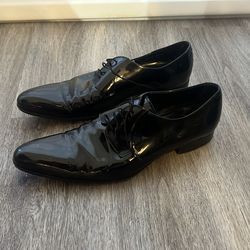 Dolce & Gabbana Patent Leather Dress Shoes – Men’s 10.5 – Made in Italy