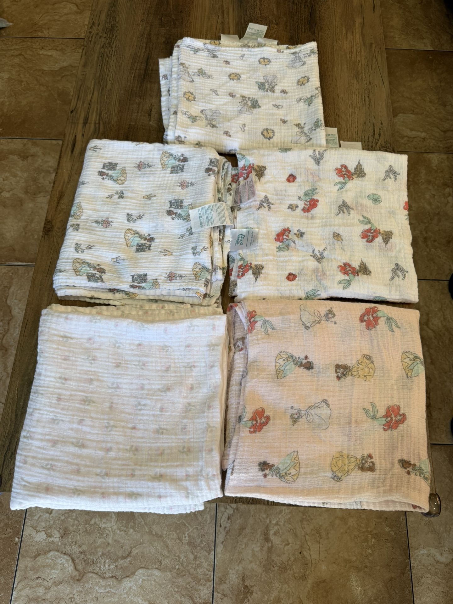 Baby Muslin Swaddle Blankets