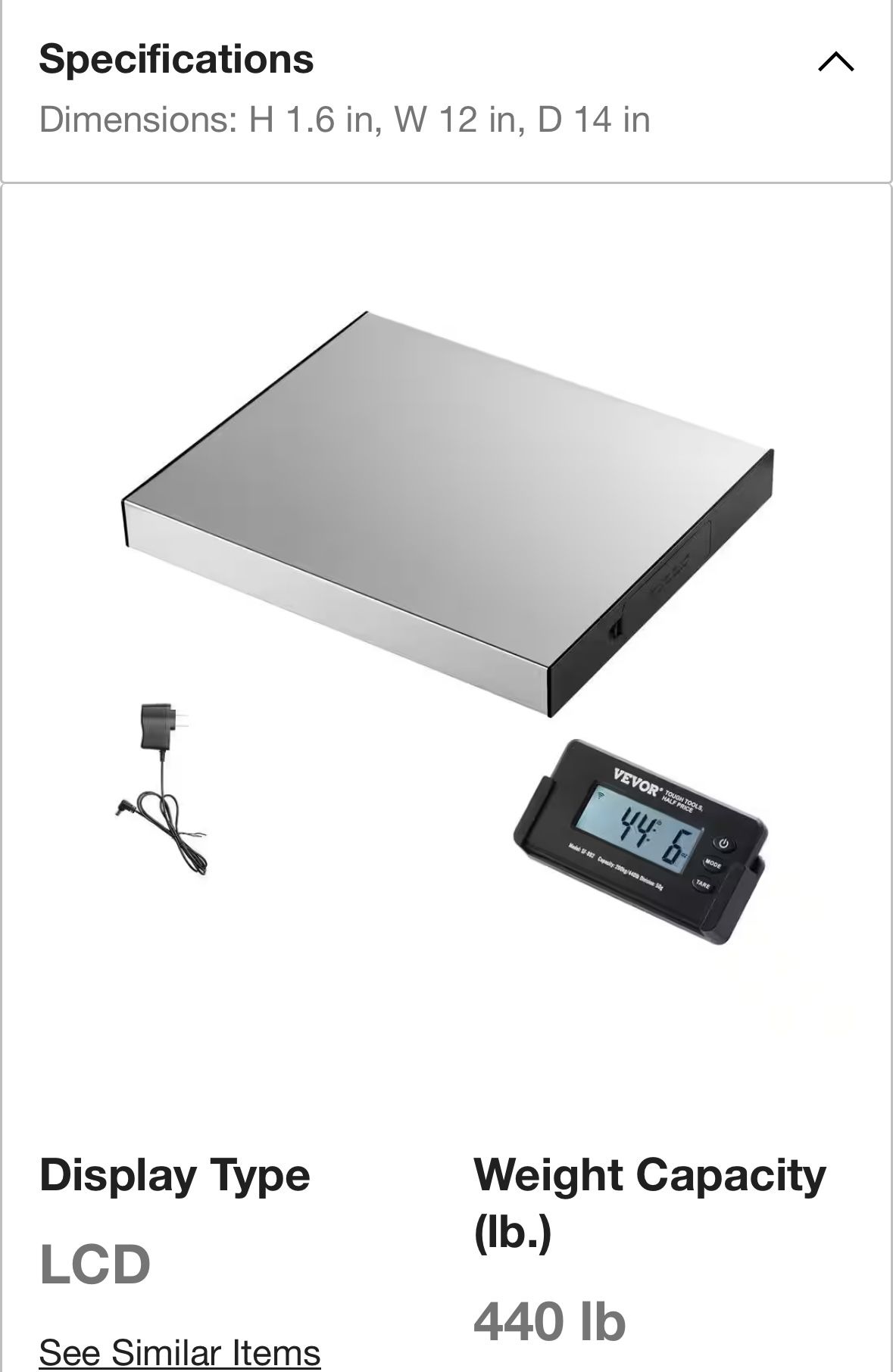 Food Scale