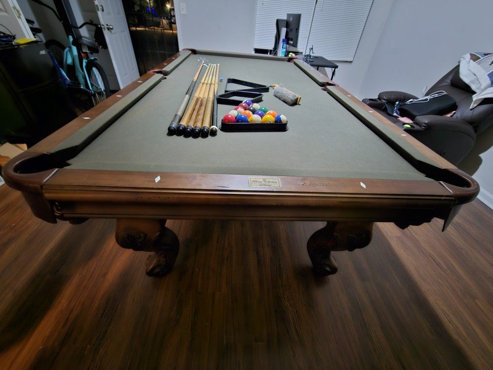 The Savoy Collection Pool Table