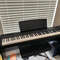 Yamaha P105 Digital Piano With Seat