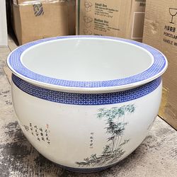 Super Nice Fish Bowl Vase ( Huge & Heavy)