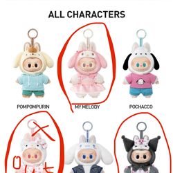 Popmart Labubu Sanrio - Hello Kitty and Friends Series