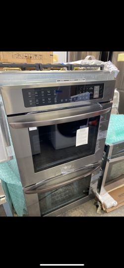 Brand New /LG/ 30" Built-In Electric Convection Double Wall Oven with EasyClean - Stainless steel With Warranty