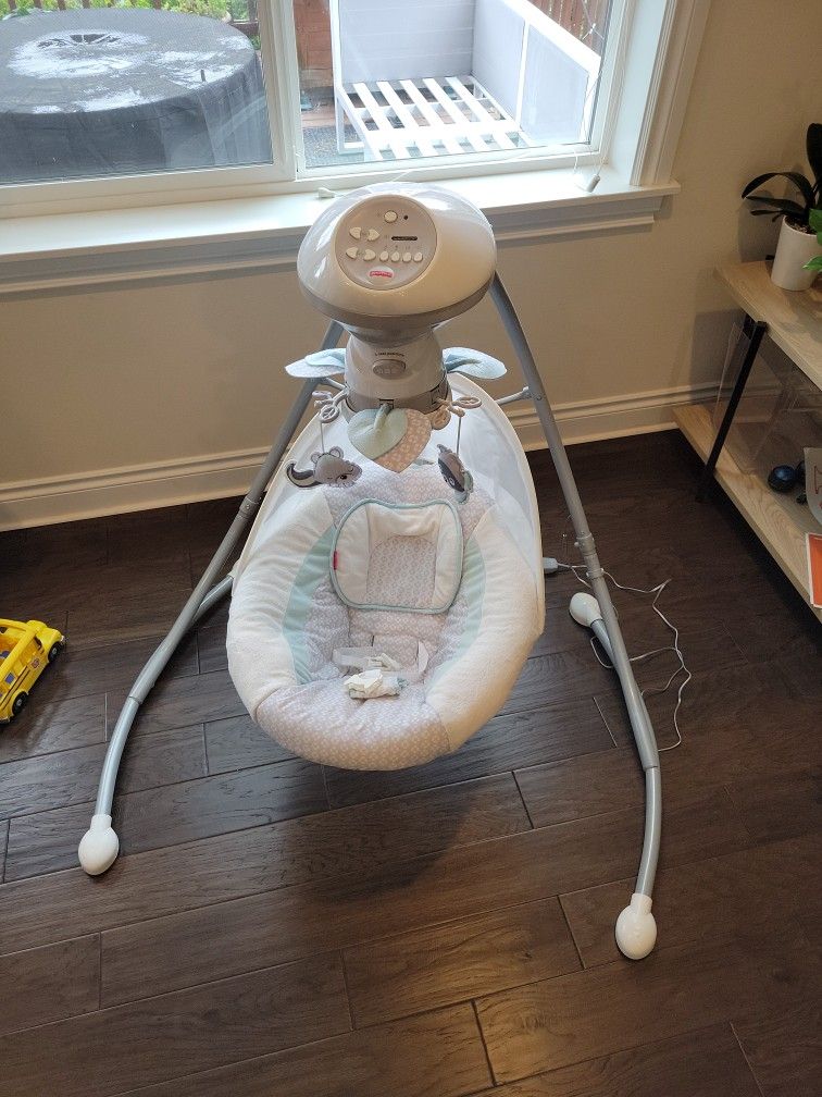 Fisher Price Moonlight Meadow Swing