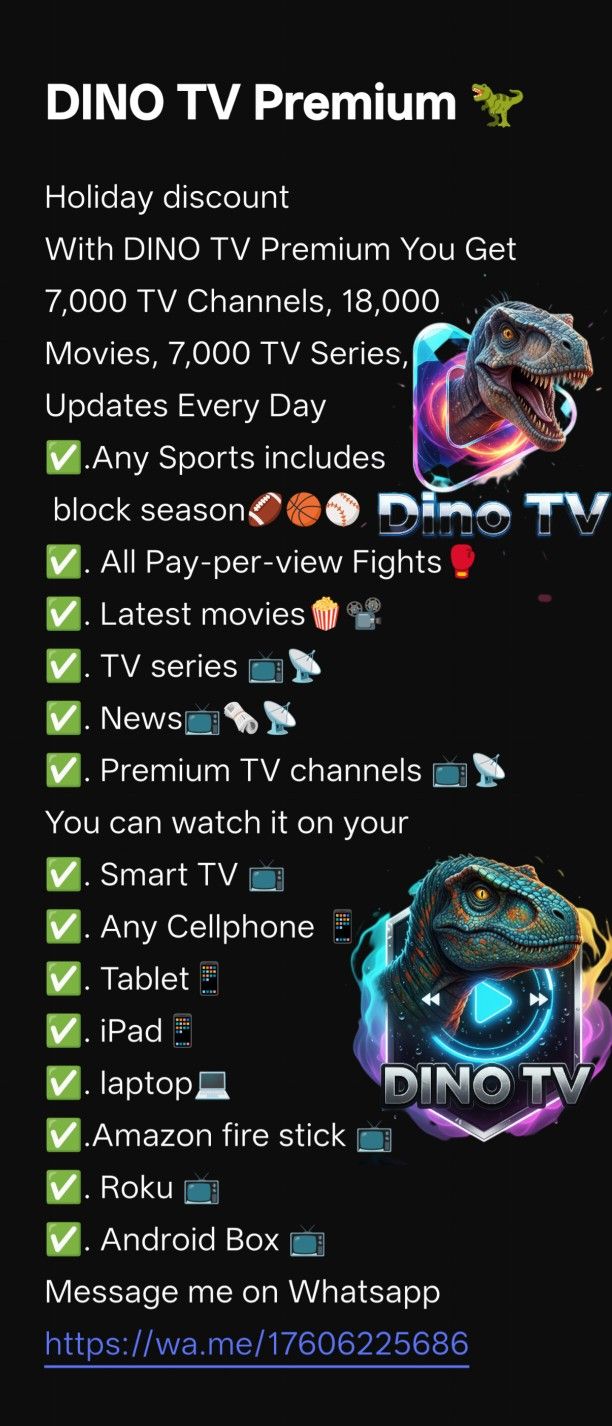 DINO TV Premium 🦖