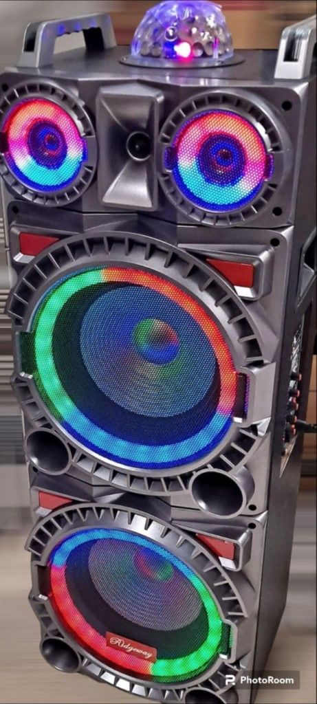 BLUETOOTH PARTY KARAOKE SPEAKER 🎶🎤🎵🔋🎉✨️🎈