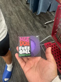 Nee Doh Fuzz Ball Sensory Squeeze Toy