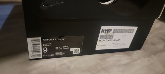Nike AF1 Supreme Size 9