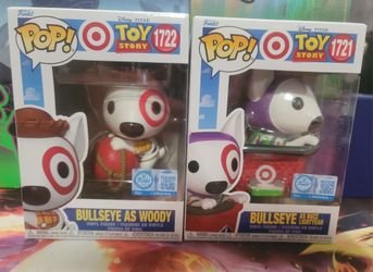 Funko Pop Bullseye Buzz Lightyear & Woody Toy Story Target Exclusive