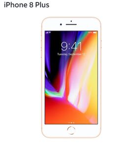 NEW IPHONE 8 PLUS 64GB UNLOCK FOR ANY CARRIER