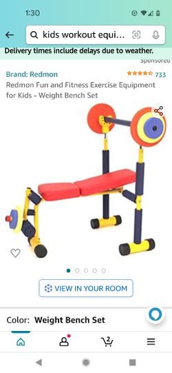 Kids Weight Bench Set for Sale in Vc Highlands NV OfferUp