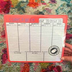 5 Days A Week Note Pad