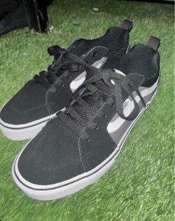 Vans grey and black