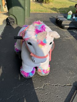 Battery operated kids horse