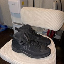 Air Jordan 12 Winterized 'Triple Black'