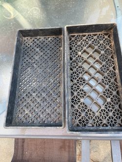 Used Plant Trays