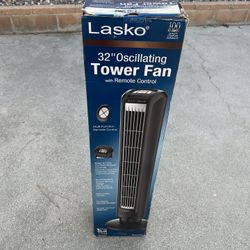 Lasko 32” Oscillating Tower Fan 