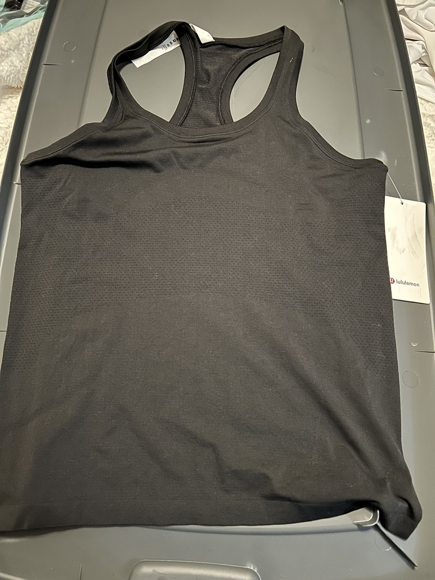 NEW! Lululemon Swiftly 2.0 Black Tank Size: 10