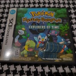 Pokemon Mystery Dungeon Explorers of Time (Nintendo DS)