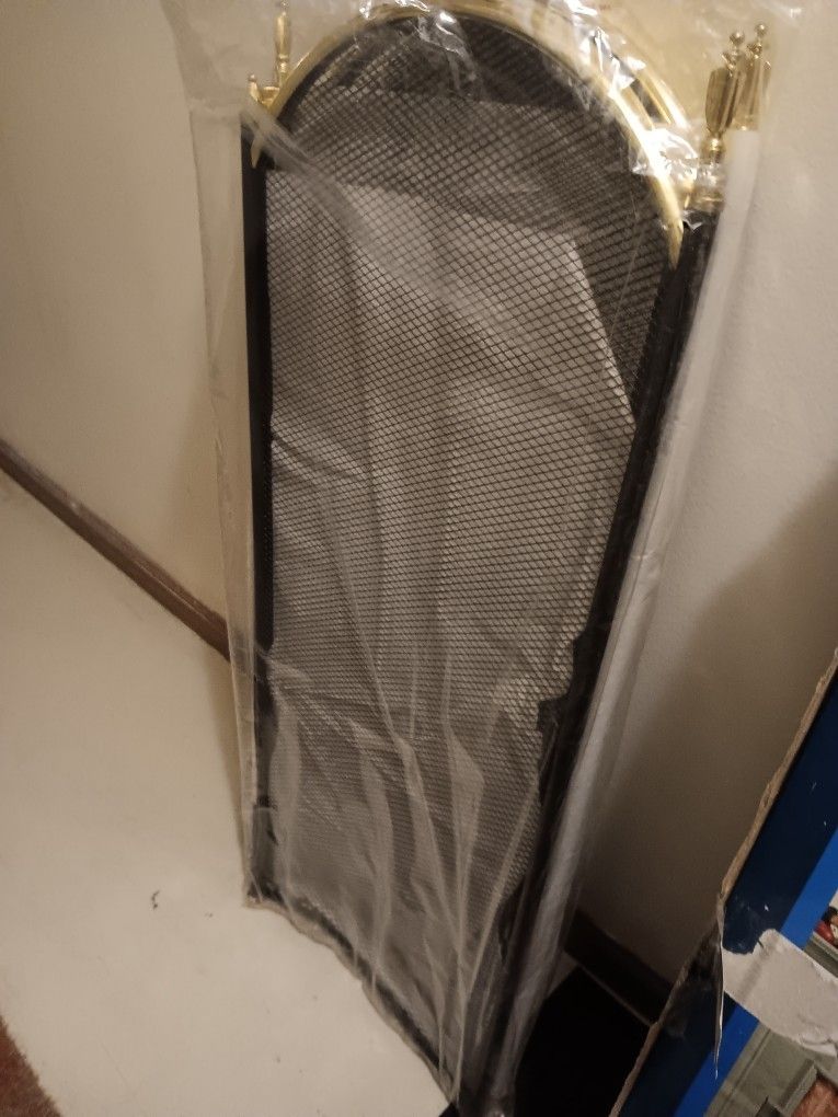 Metal Mesh Firepalce Screen