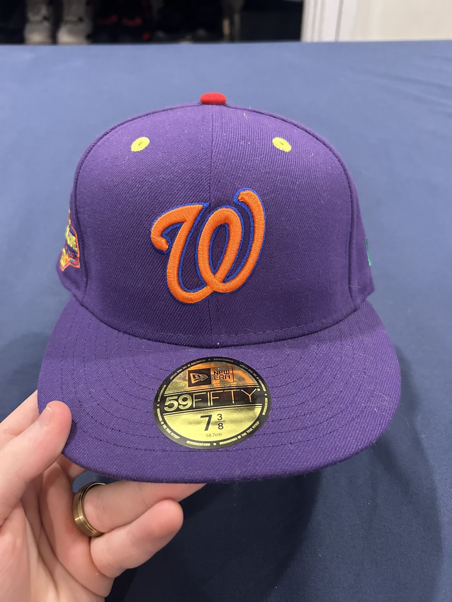 MLB Washington Nationals New Era Fitted Hat