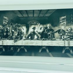 Monster Last Supper Canvas