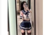 Navy Sailor School Uniform Costume