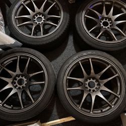 18” Wheels For Sale, No Bends Or Cracks.