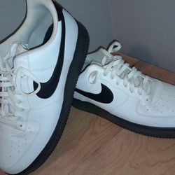 Air FORCE ONE low White/black Midsole