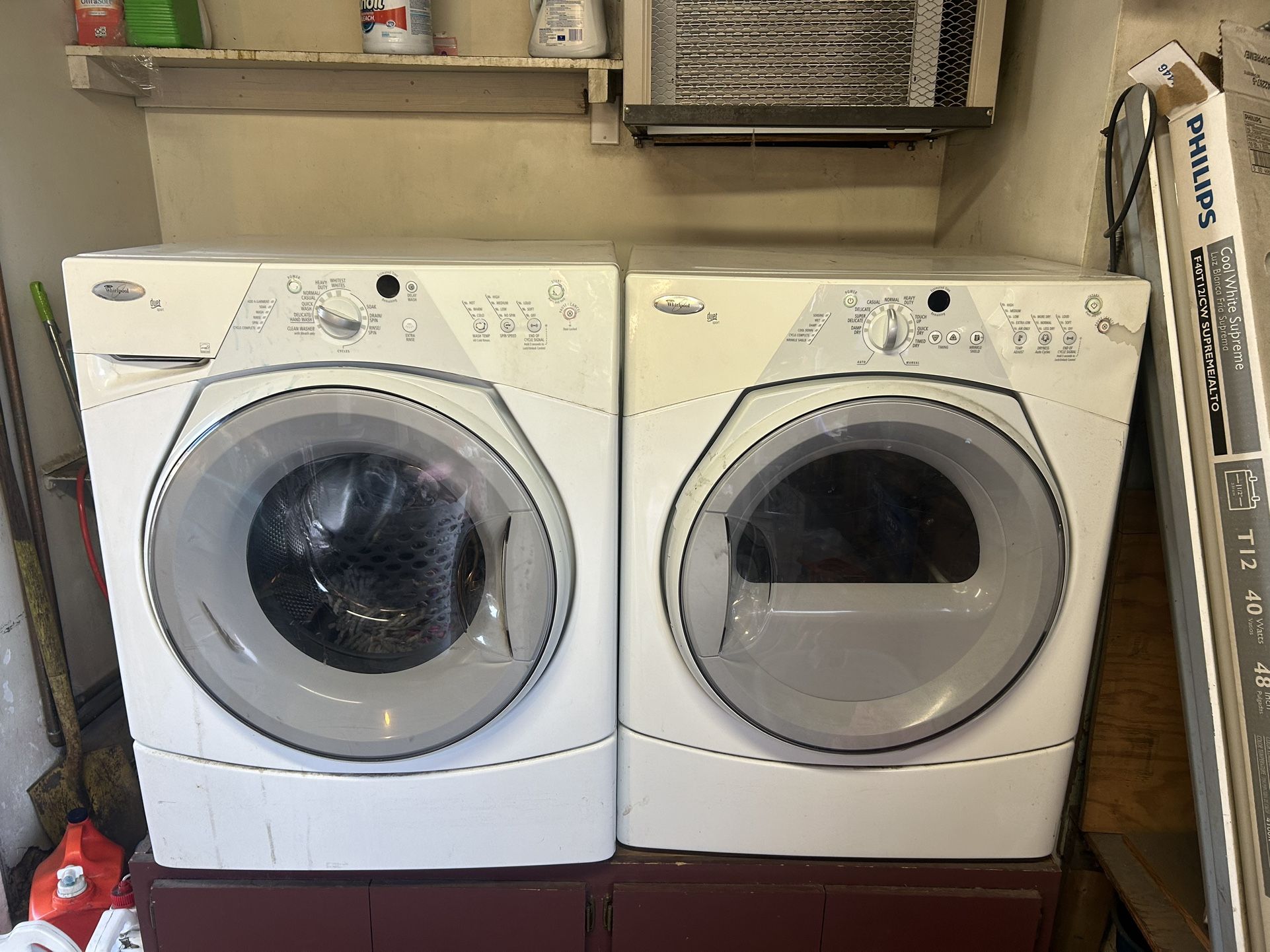 Whirlpool Duet Washer & Dryer