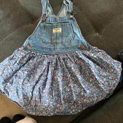 Girls Overall Dress 