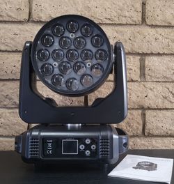HOLDLAMP Moving Head Lights 19x15W RGBW LED Stage Light