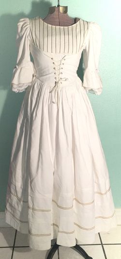 Betesyl boho peasant corset dress 31-29-open