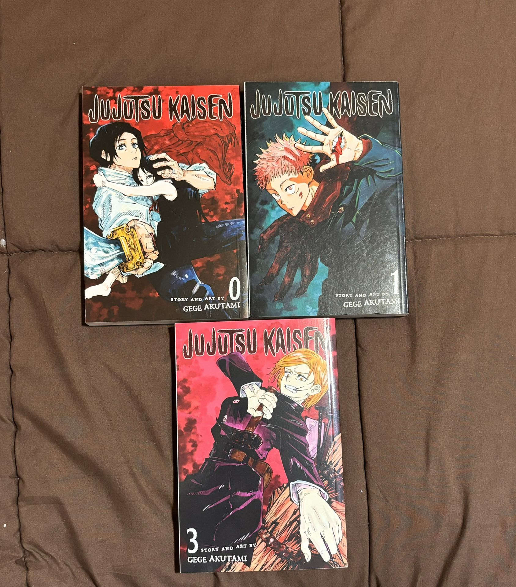 Jujitsu Kaisen Manga 0,1 & 3; OBO