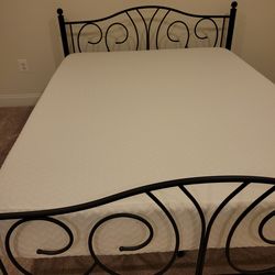Queen Bed and Mattress