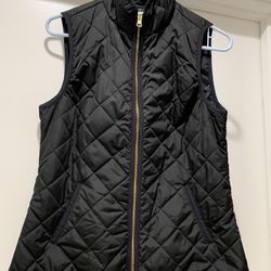 Black Puffer Vest