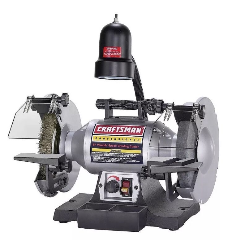 Craftsman 8" Variable Speed Bench Grinder