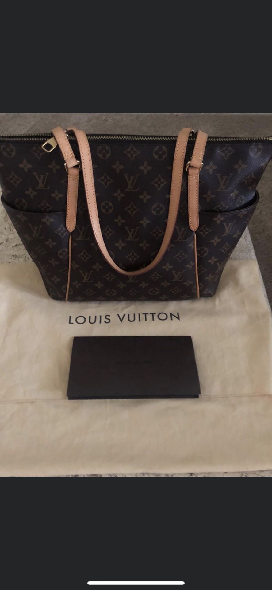 Authentic Louis Vuitton MM Tote