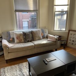 Tan Couch - Mitchell Gold + Bob Williams 
