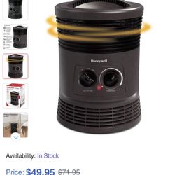 Honeywell 360 Surround Heater Slate Gray, HHF360V Black